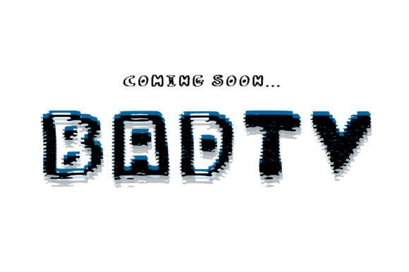 SVG Font Bundle Bad TV Outlined: A Designer's Review