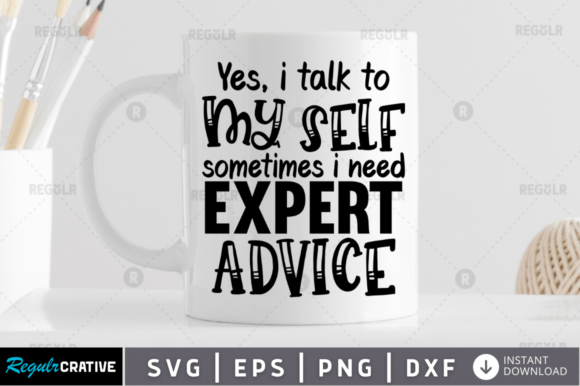 Yes, I Talk to Myself Sometimes SVG: A Designer's Review